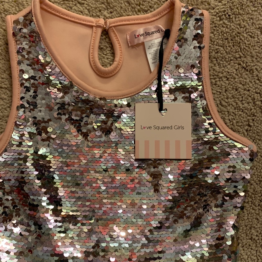 Girls sequin dress 4T